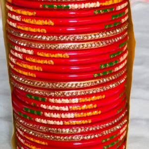 mithila lakhi beaded lac bangles – festive edition